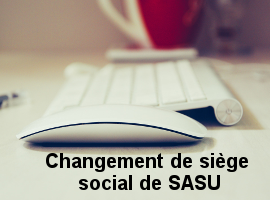 Changement siege social sasu
