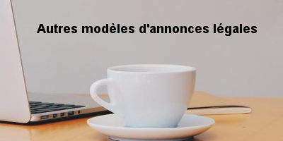 autres modeles annonces legales