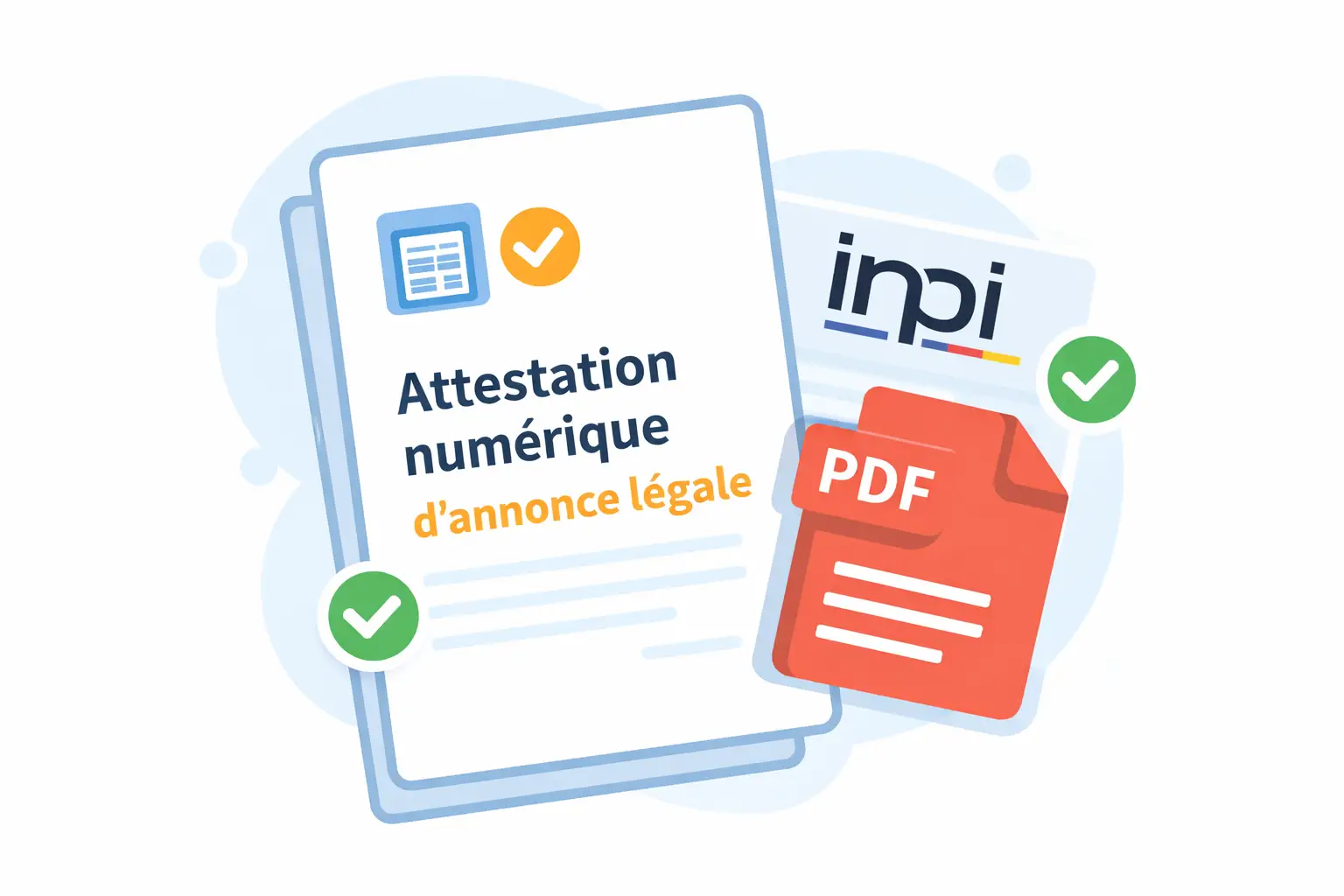Attestation numérique de parution : peut-on finaliser ses formalités INPI sans attendre la publication au journal ?