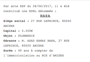 amiens 80 annonce legale