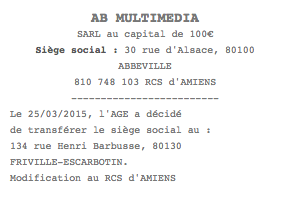 amiens annonce legale