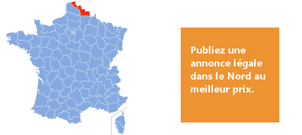 annonce legale nord