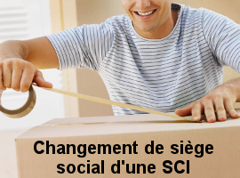 changement siege social sci 