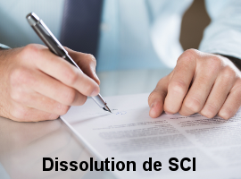 annonces legales dissolution sci 