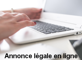 banniere annonce legale en ligne
