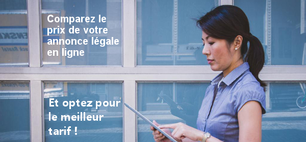 comparatif annonce legale