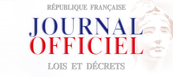 cout publication journal officiel