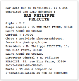 exemple annonce legale gironde bordeaux