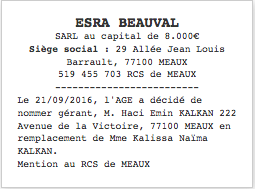 exemple changement gerant 2