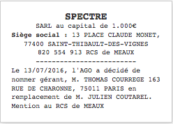 exemple changement gerant 4