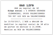 nord annonce legale exemple