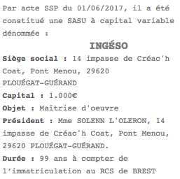 pulbication legale brest