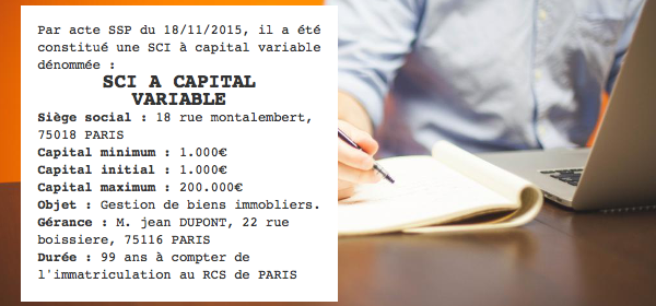 sci capital variable